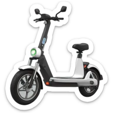 une trottinette électrique super puissante ! sticker