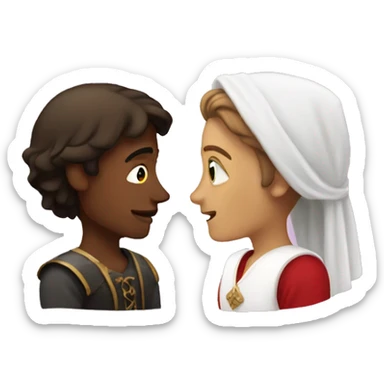 Romeo and juliet sticker