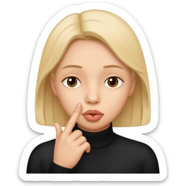 말하기 금지 sticker