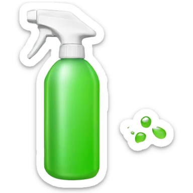 spray bottle sticker