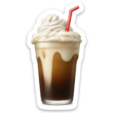 Rootbeer float sticker
