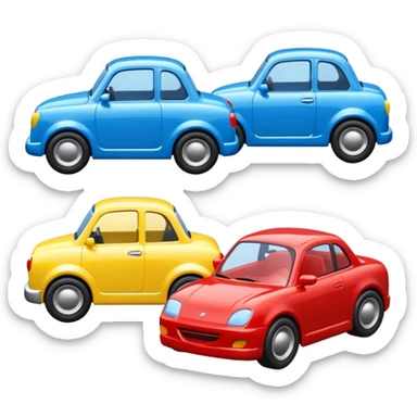 toy cars sticker
