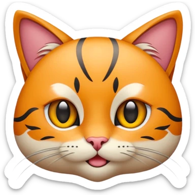 Kedi adam sticker