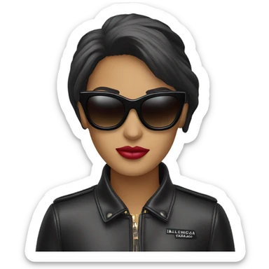 Balenciaga sunglasses sticker