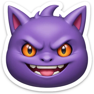 gengar chibi 2d emotes sticker
