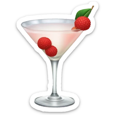 Lychee martini  sticker