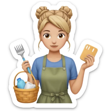 Mum chores sticker