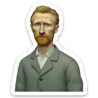 tableau van gogh nuit étoilée sticker