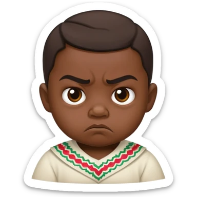 Judgmental Mexican baby sticker