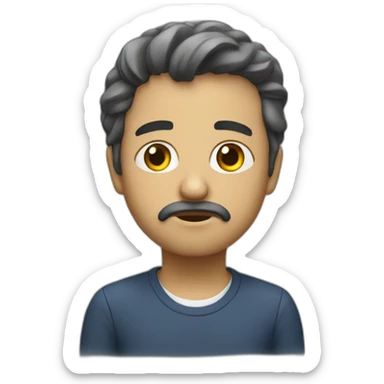 Je suis un peu triste sticker