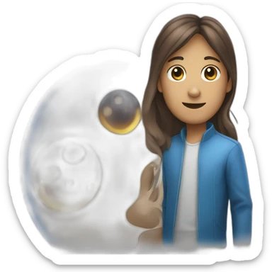 Blue tick for instagram username sticker