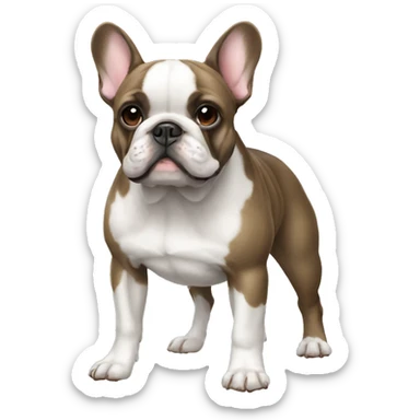French Bulldog Dog Breed Full Body sticker