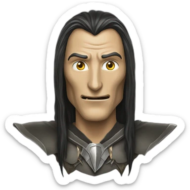 sauron from lord of the ring sticker