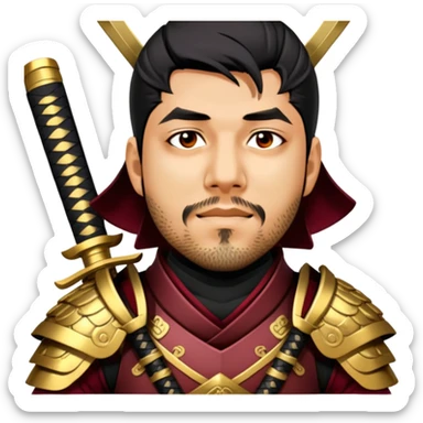 Samurai Leader sticker