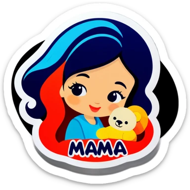 Mama sticker