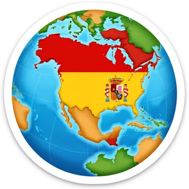 spanish speaking countries sticker