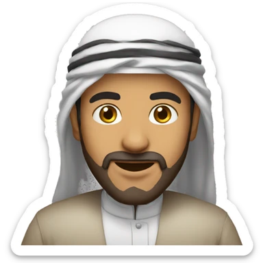 Arab Voice talent sticker