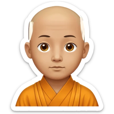 Boeing south East Asian monk sticker