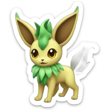 Leafeon sticker