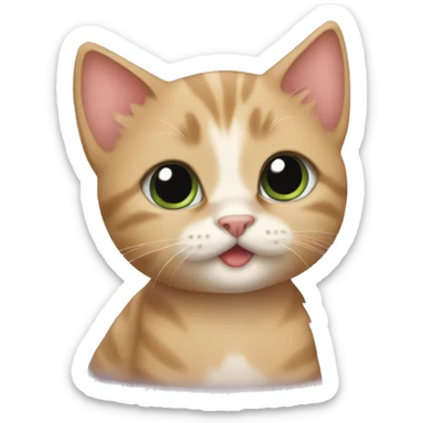 KITTEN sticker