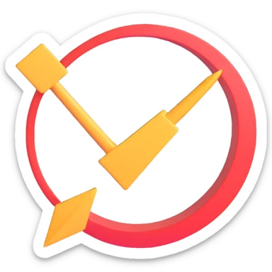 circular arrow, symbolizing circle back emoji sticker