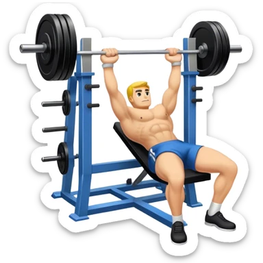 close-grip flat-benchpress sticker