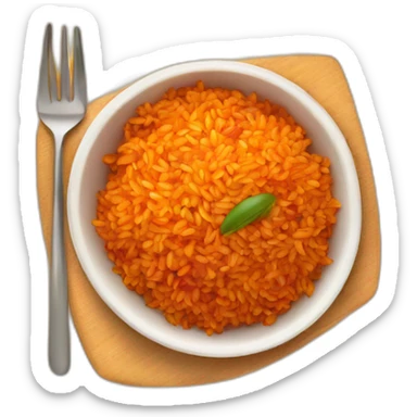 jollof rice sticker