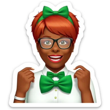 Stylish Leprechaun sticker