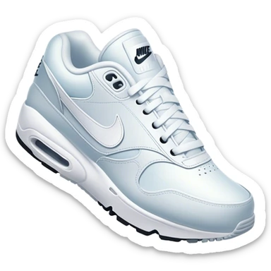 ghost wearing nike air sneakers sticker