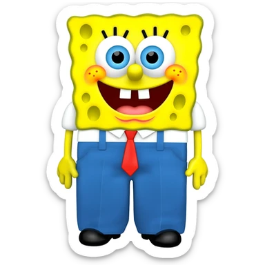 SpongeBob sticker