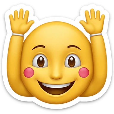 Create a emoji for soory and keep smiling always.Create a emoji for soory and keep smiling always.also above the head write soory and bottom area write keep smiling always  sticker