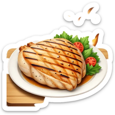 one Grilled Chicken breast sticker