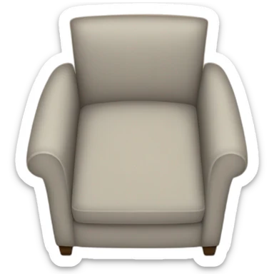 furniture top view sticker