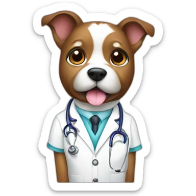 Veterinary doctor sticker