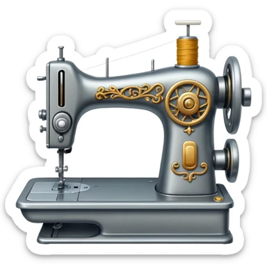 sewing machine emoji sticker