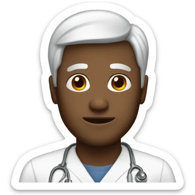 Patient, men 31 years sticker