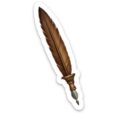 Letter with "Dear God" header and quill pen sticker