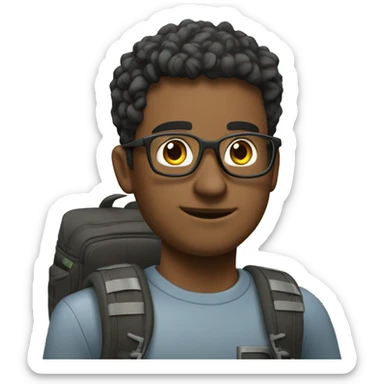 computer science student from the university of British Columbia who likes hiking sticker