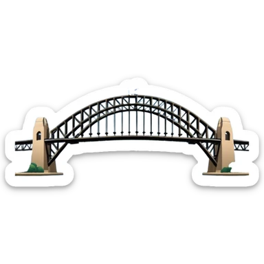 sydney harbour bridge sticker