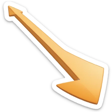 return arrow icon sticker
