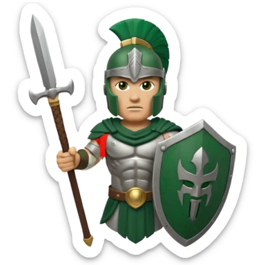 Michigan state mascot sticker