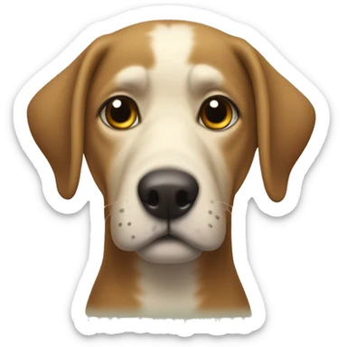 perro encima de una rana haciendo una voltereta sticker