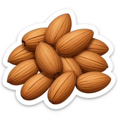 almonds sticker