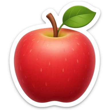 fuji apple sticker