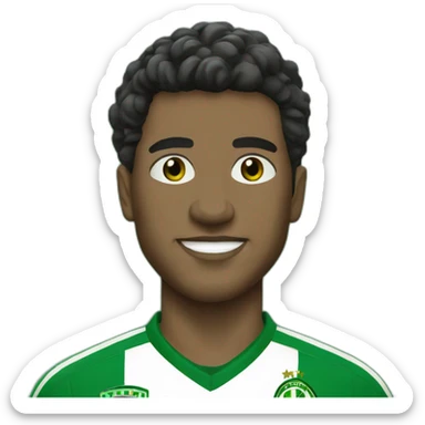 laurentiu triboi wearing sporting cp jersey sticker