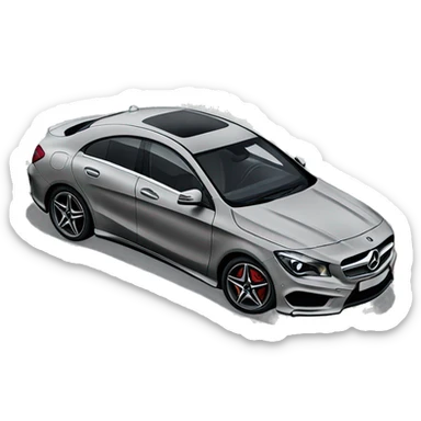 Mercedes-Benz CLA sticker