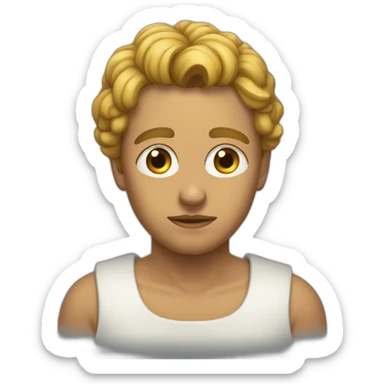 Louva Deus inseto sticker