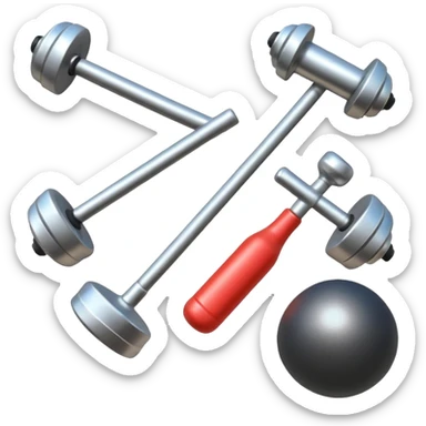 exercise tools sticker