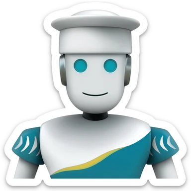 seafarer robot sticker