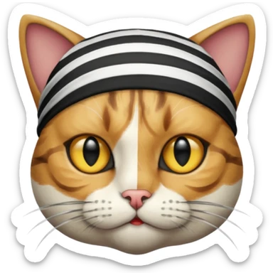 Gato pirata sticker